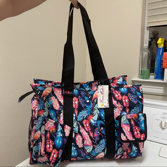 Other - FEATHER UTILITY TOTE BAG